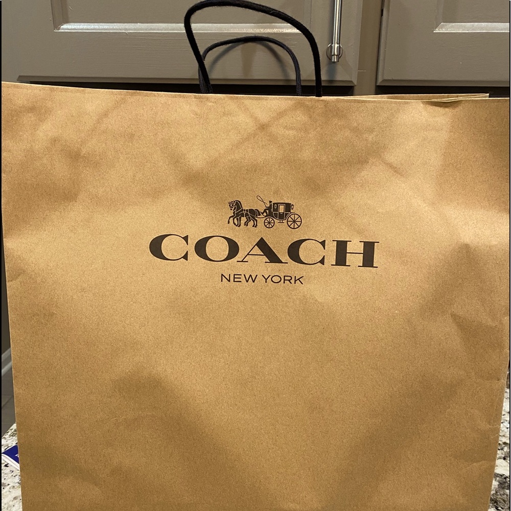Coach Gift Bag - extra large
